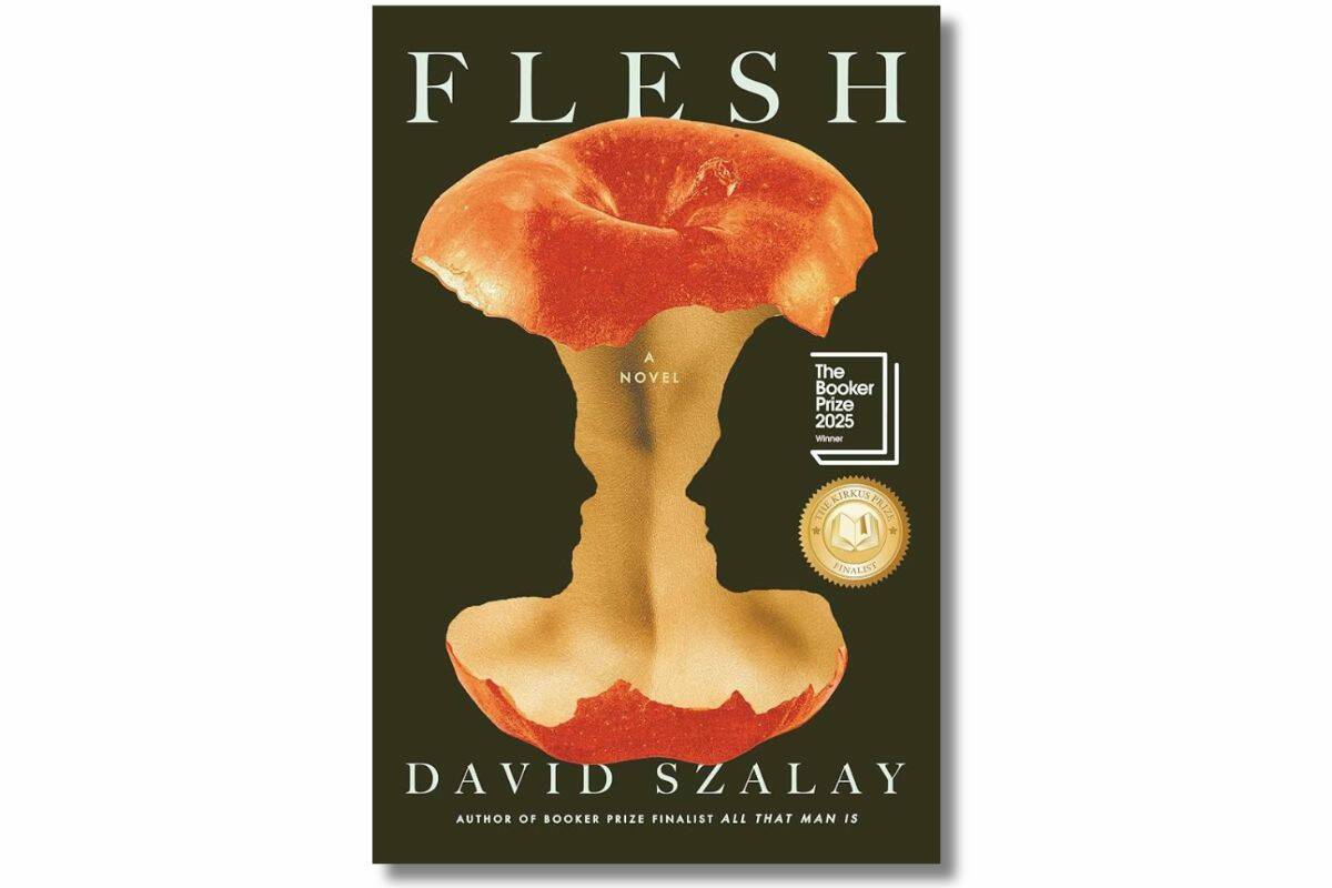 Flesh by David Szalay. (Book cover)