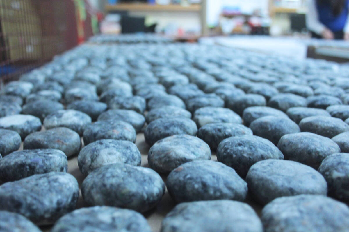 Soap rocks are a staple at Soap for Hope with the latest set to launch across local grocers in time for Mother&rsquo;s Day. (Christine van Reeuwyk/Victoria News)